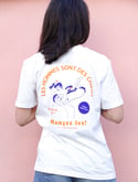 Teeshirt Unisexe en coton bio "Les Hommes sont des Chiens. Mangez les!"
