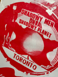 Image 6 of Shadowy Men on a Shadowy Planet red ink tour 1990