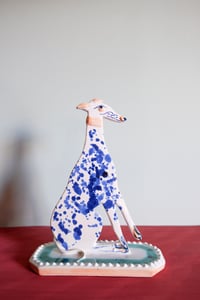 Image 4 of Slight second - Large Whippet Ornament 