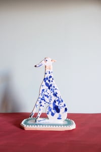 Image 5 of Slight second - Large Whippet Ornament 