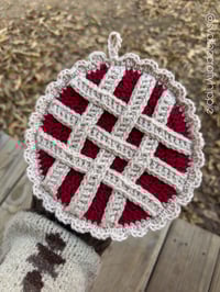 Image 2 of PDF PATTERN | Cutie Pie Potholder Crochet Pattern