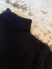 Image 2 of women’s black turtle neck 