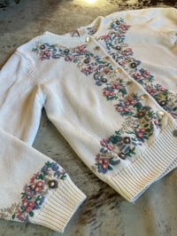 Image 2 of women’s floral cardigan 