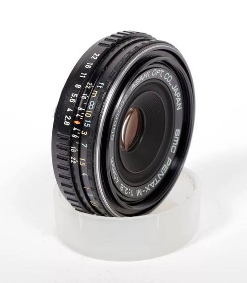 Image of Pentax SMC M 40mm F2.8 pancake lens for any K mount camera #5293