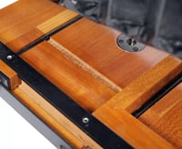 Image 8 of Wisner Pocket Expedition Ultralight 5X7 Camera with 210mm custom black kit #5294