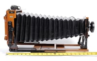 Image 7 of Wisner Pocket Expedition Ultralight 5X7 Camera with 210mm custom black kit #5294
