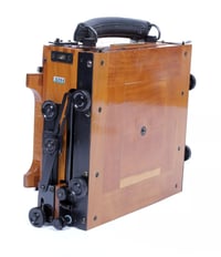 Image 9 of Wisner Pocket Expedition Ultralight 5X7 Camera with 210mm custom black kit #5294