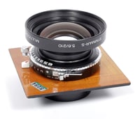 Image 14 of Wisner Pocket Expedition Ultralight 5X7 Camera with 210mm custom black kit #5294