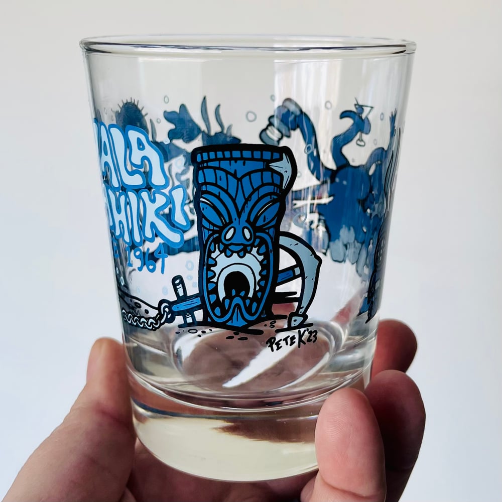 HALA KAHIKI "The Collector" 15 oz Octopus Mai Tai Glass