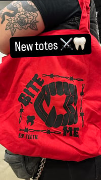 Image 2 of Bite me tote