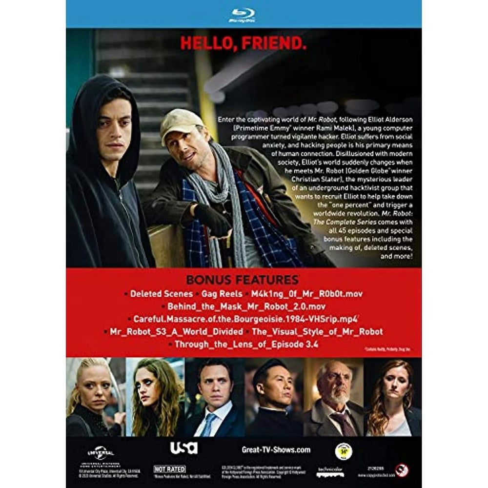 Mr. Robot: The Complete Series [Blu-ray] Boxed Set