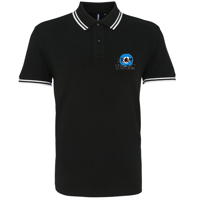 FTJ Logo on Polo with White Trim