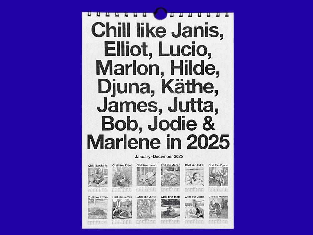 Image of KALENDER Chill like 2025