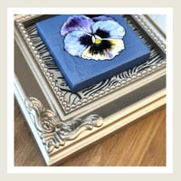 Image 5 of Mini Pansies Series 2 : Original Art by Heather Lacroix