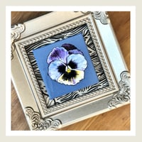 Image 6 of Mini Pansies Series 2 : Original Art by Heather Lacroix