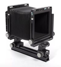 Image 1 of Arca Swiss F-Line 4X5 camera with telescoping rail + fresnel #5297