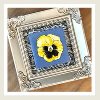 Image 9 of Mini Pansies Series 2 : Original Art by Heather Lacroix
