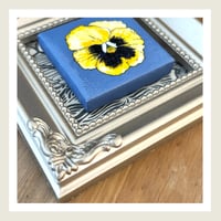 Image 10 of Mini Pansies Series 2 : Original Art by Heather Lacroix