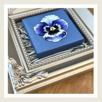 Image 17 of Mini Pansies Series 2 : Original Art by Heather Lacroix