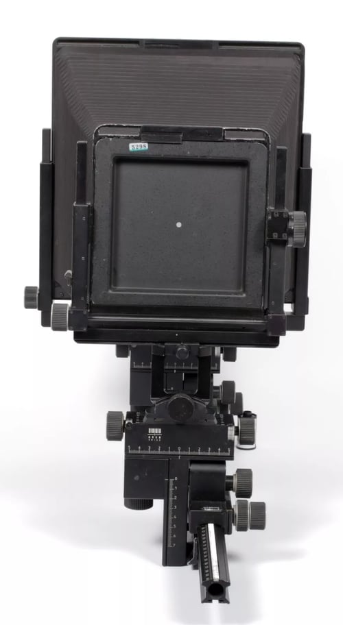 Image of Arca Swiss M Monolith 8X10 camera with telescoping rail + fresnel NEW BELLOWS (#5298)