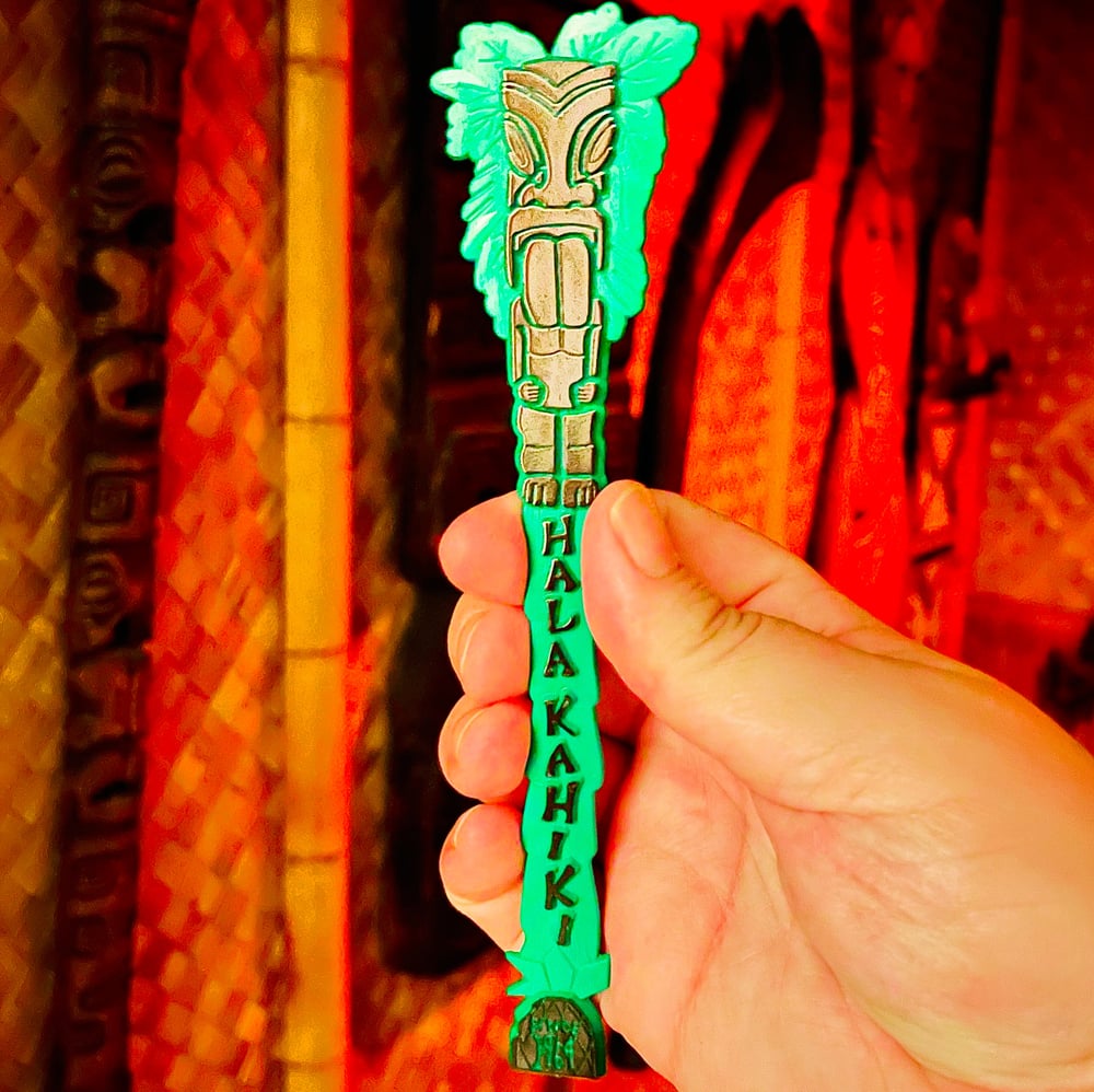 HALA KAHIKI Jungle Tiki 7.5" Swizzle Sticks (Set of 5, 10 or 25)