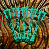 Image 1 of HALA KAHIKI Jungle Tiki 7.5" Swizzle Sticks (Set of 5, 10 or 25)