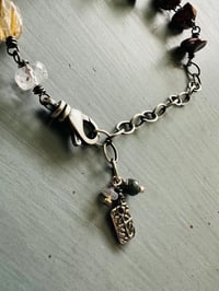 Image 7 of beautiful brown pearl charm bracelet