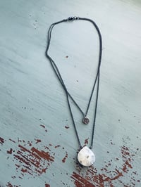 Image 5 of solar quartz layered necklace