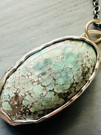 Image 5 of starfox variscite pendant necklace