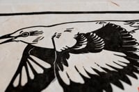 Image 2 of Northern Mockingbird ✦ Linocut Print