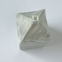 Image 4 of Small rectangle vessel with drawn markings 5.5cm