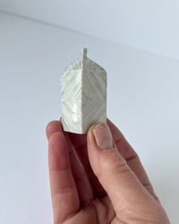 Image 5 of Small rectangle vessel with drawn markings 5.5cm