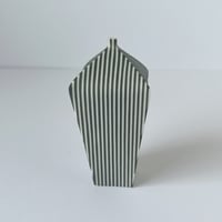 Image 2 of Tapered vessel with stripes 8.5cm