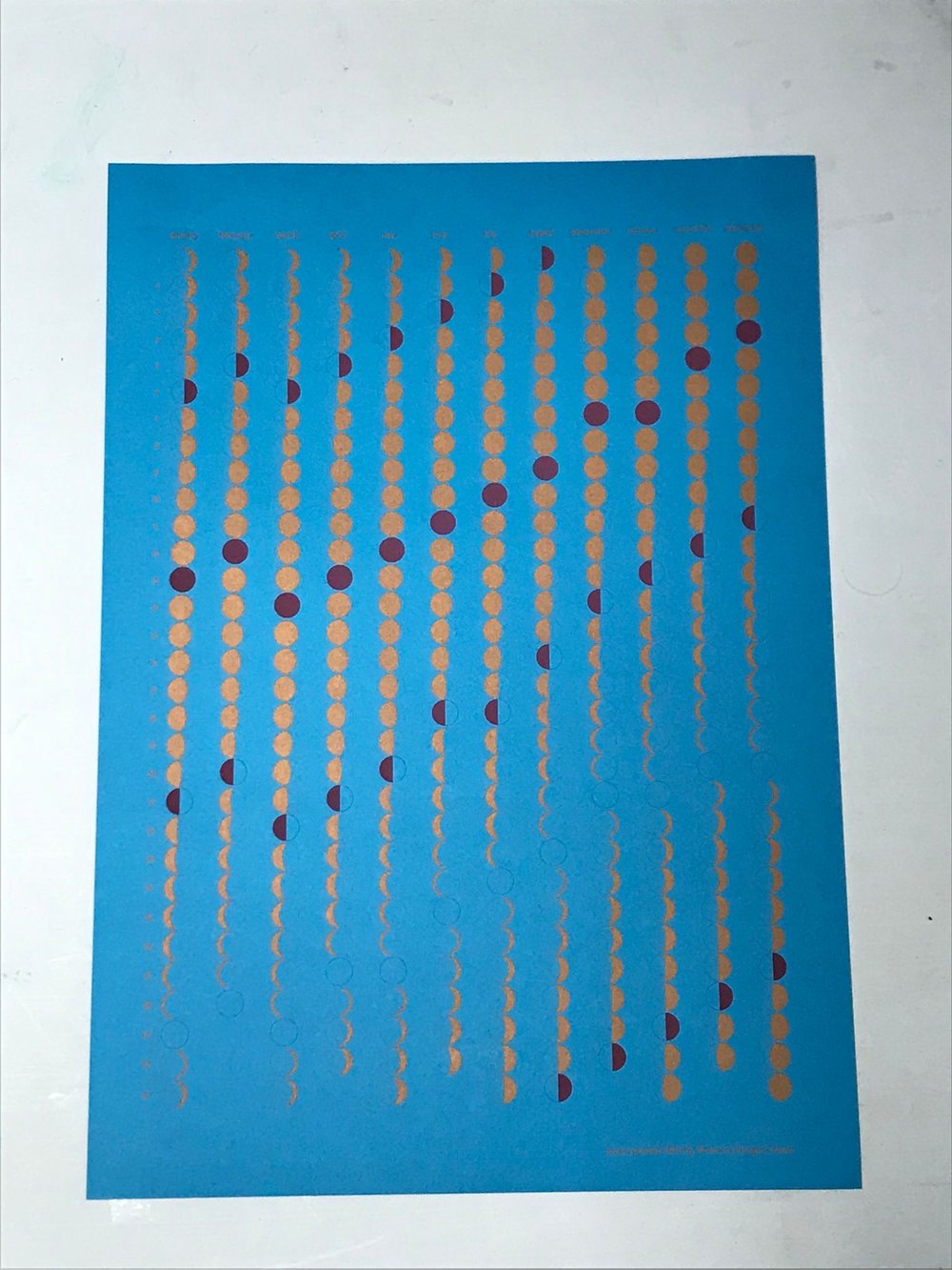 Image of Moon Calendar 2025