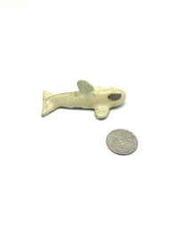 Image 1 of Small White Gold Orca