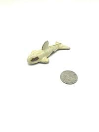 Image 2 of Small White Gold Orca