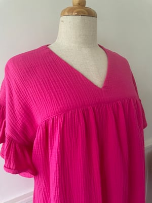 Image of The Hot Pink Sadie Top