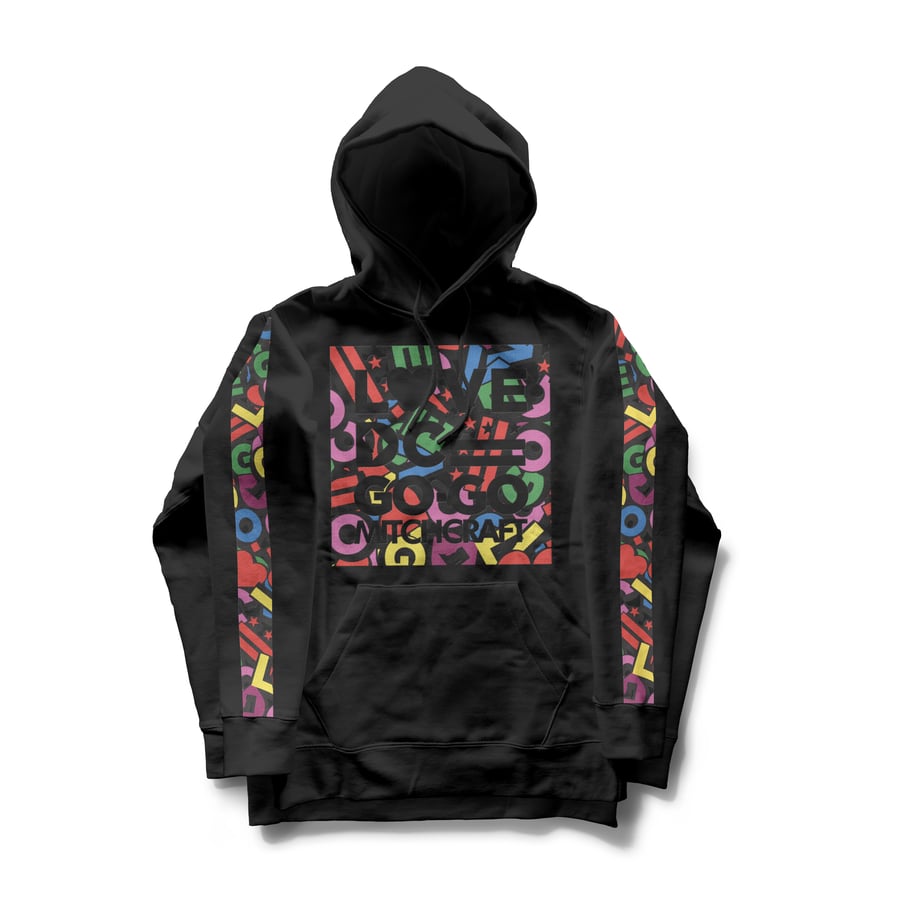 Image of LOVE DC GOGO Scramble Square Hoodie