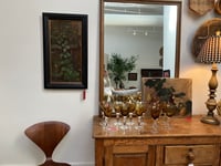 Image 2 of "Vine on a Fence" Original Fine Art Oil Painting by Sarah Griffin Thibodeaux