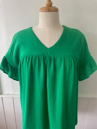 Image 1 of The Kelly Green Sadie Top