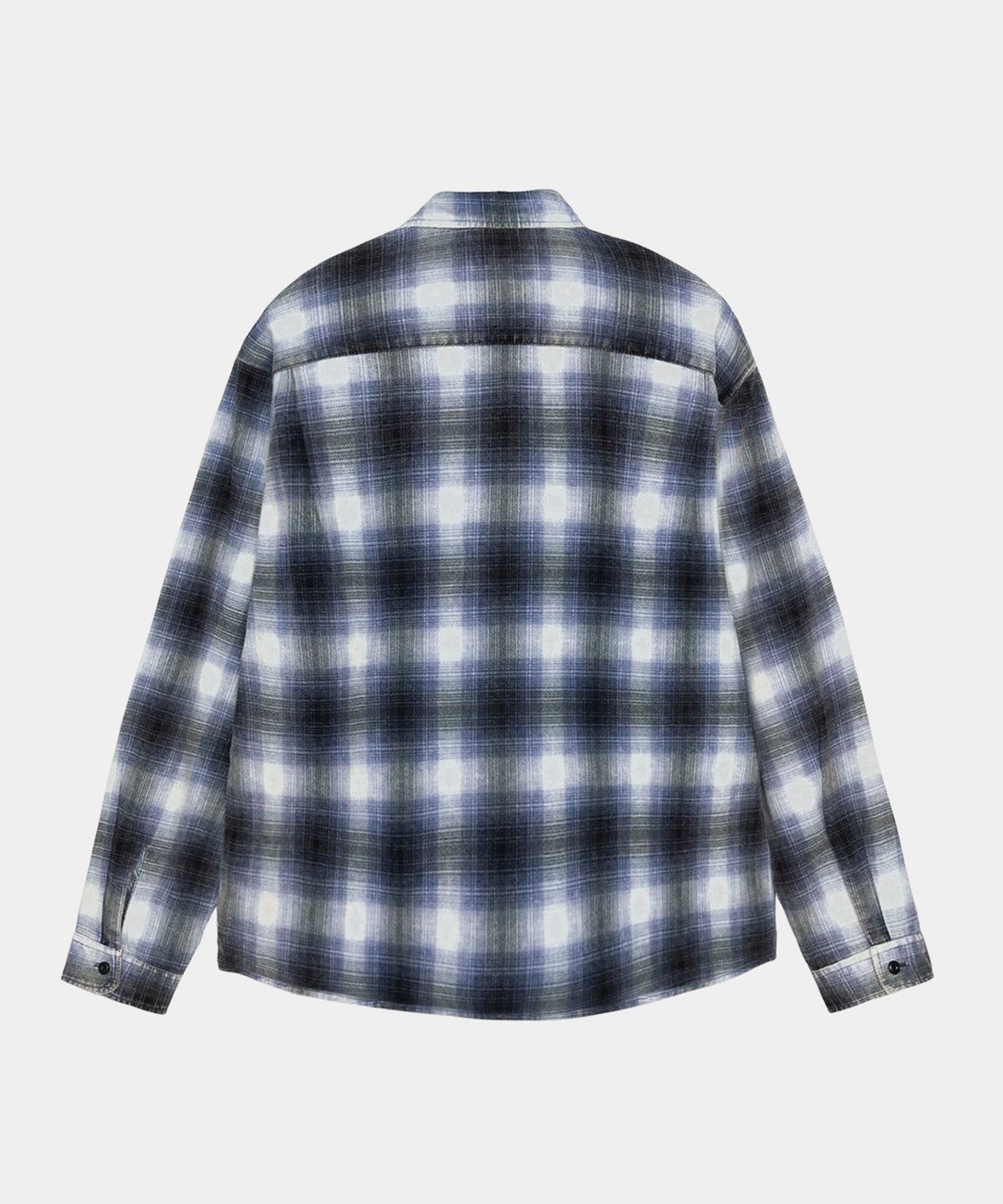 STUSSY_ROCCO FLANNEL PLAID SHIRT :::BLUE::: | SILO
