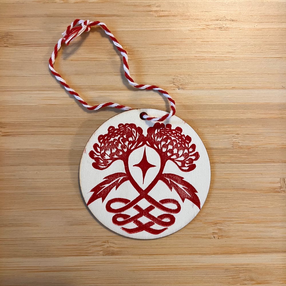 Image of Chrysanthemum Gift Tag / Ornament