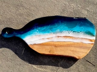 Image of Seascape Charcuterie Board #11