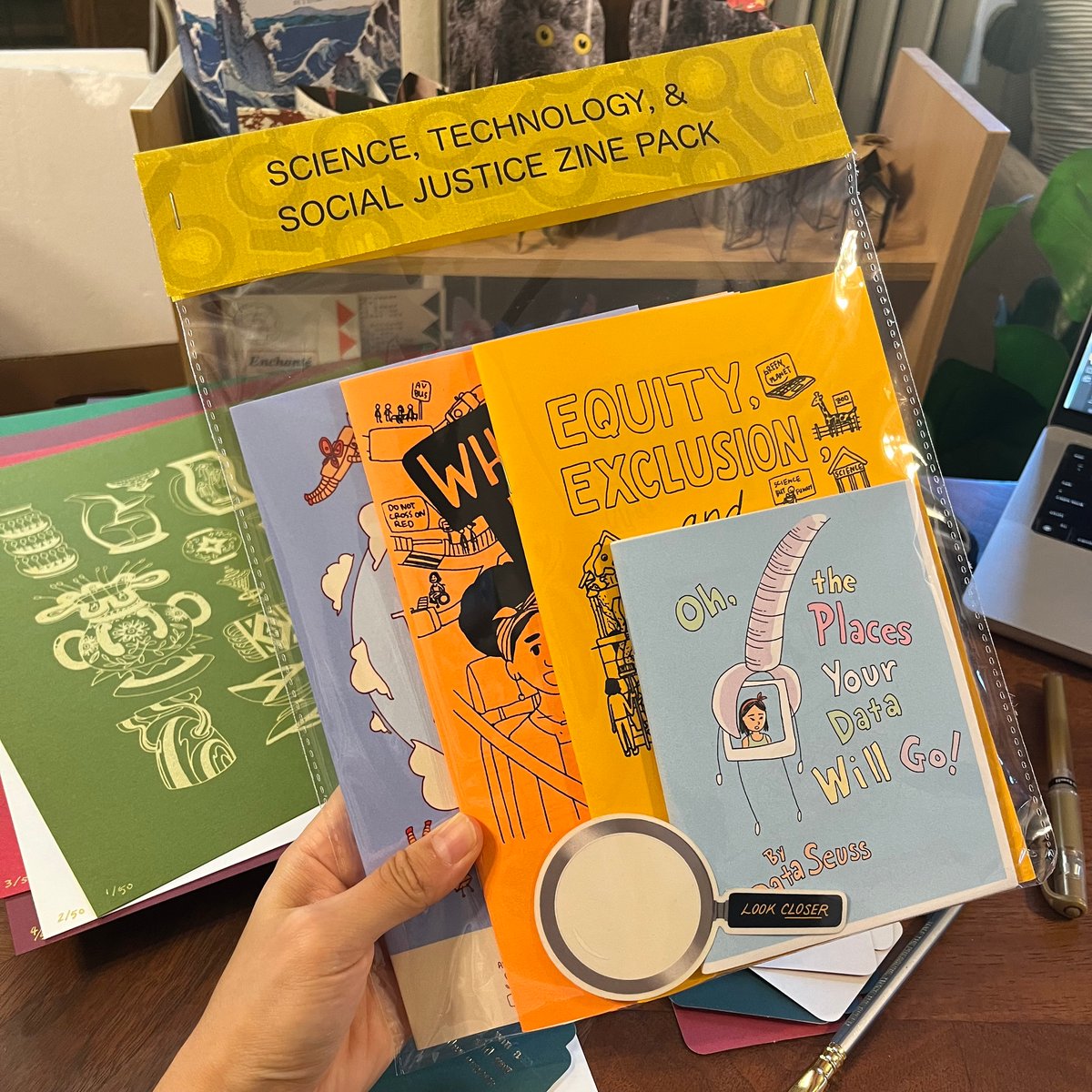 Image of Science, Technology, and Social Justice Zine Pack