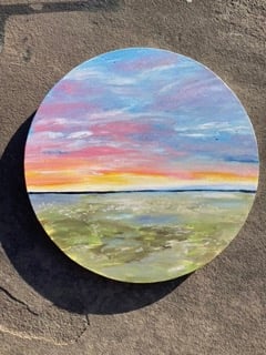 Image of Marsh at Sunset
