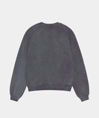 Image 2 of STUSSY_OVERLOCK VARSITY RAGLAN CREW :::WASHED BLACK:::