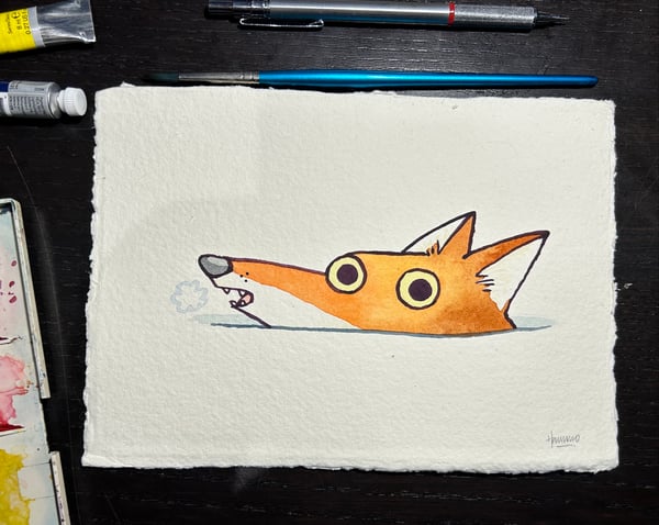 Image of Fox In The Snow