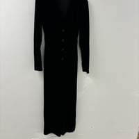 Image 3 of 90s velvet duster cardigan