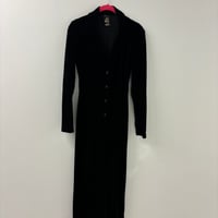 Image 1 of 90s velvet duster cardigan