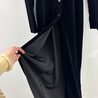 Image 4 of 90s velvet duster cardigan